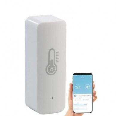 Temperatūros ir drėgmės jutiklis Feelspot TDJ01W WiFi 1