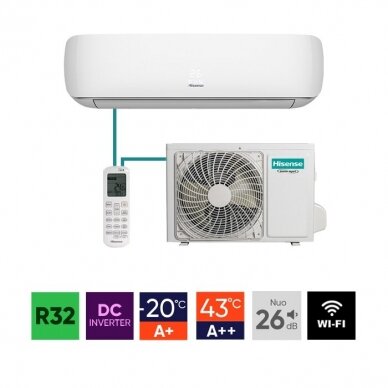 hii TCL Multi-Split vidiniai blokai Jaukuruose
