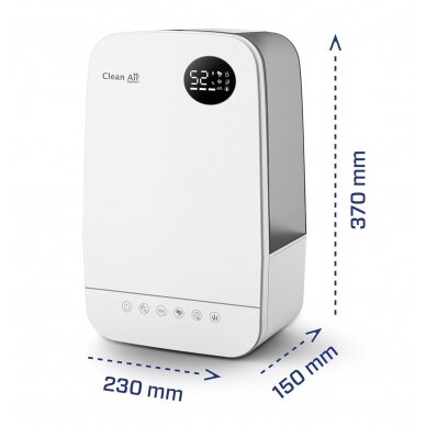 Ultragarsinis oro drėkintuvas Clean Air CA-606 1