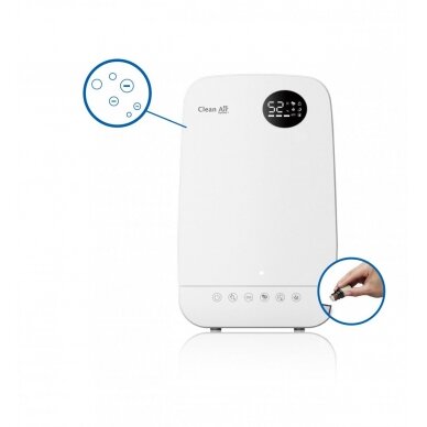 Ultragarsinis oro drėkintuvas Clean Air CA-606 3