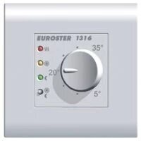 Neprogramuojamas elektromechaninis patalpų termostatas Euroster 1316P (prekė su trūkumais)