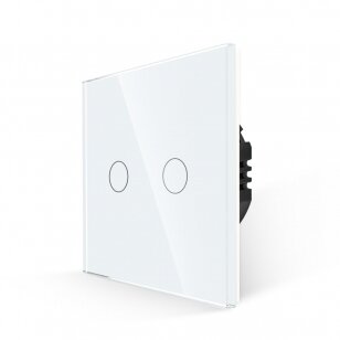 WiFi dvipolis sensorinis jungiklis Feelspot, baltas 600W