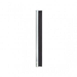 Vienpolis sensorinis jungiklio dangtelis Feelspot, juodas, 47x47mm