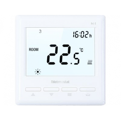 WiFi programuojamas termostatas (termoreguliatorius) Netmostat N-1