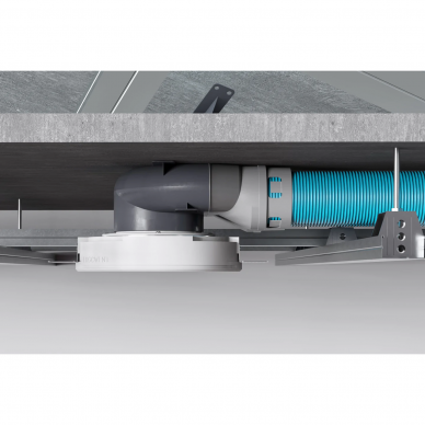 Žemo profilio pajungimo dėžutė Ergovent SLIMBOX-75x2 2